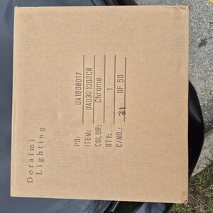 Doraimi Lighting Chrome Fixture